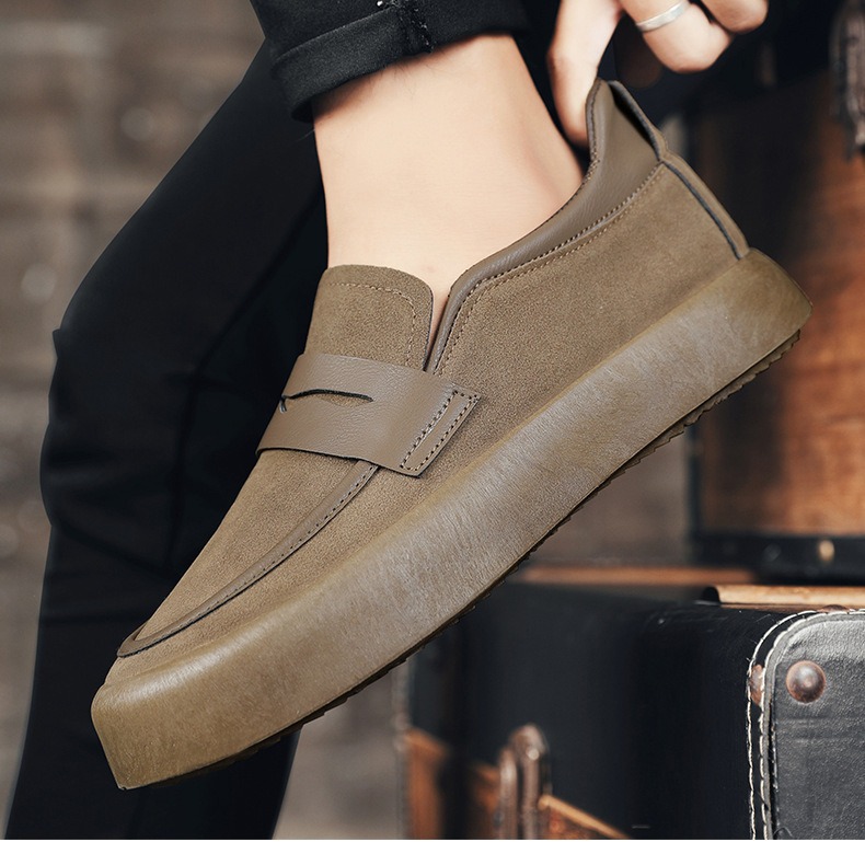 New breathable men s sneakers in Korean style fashionable casual shoes for young men trendy single shoes for summer 2026