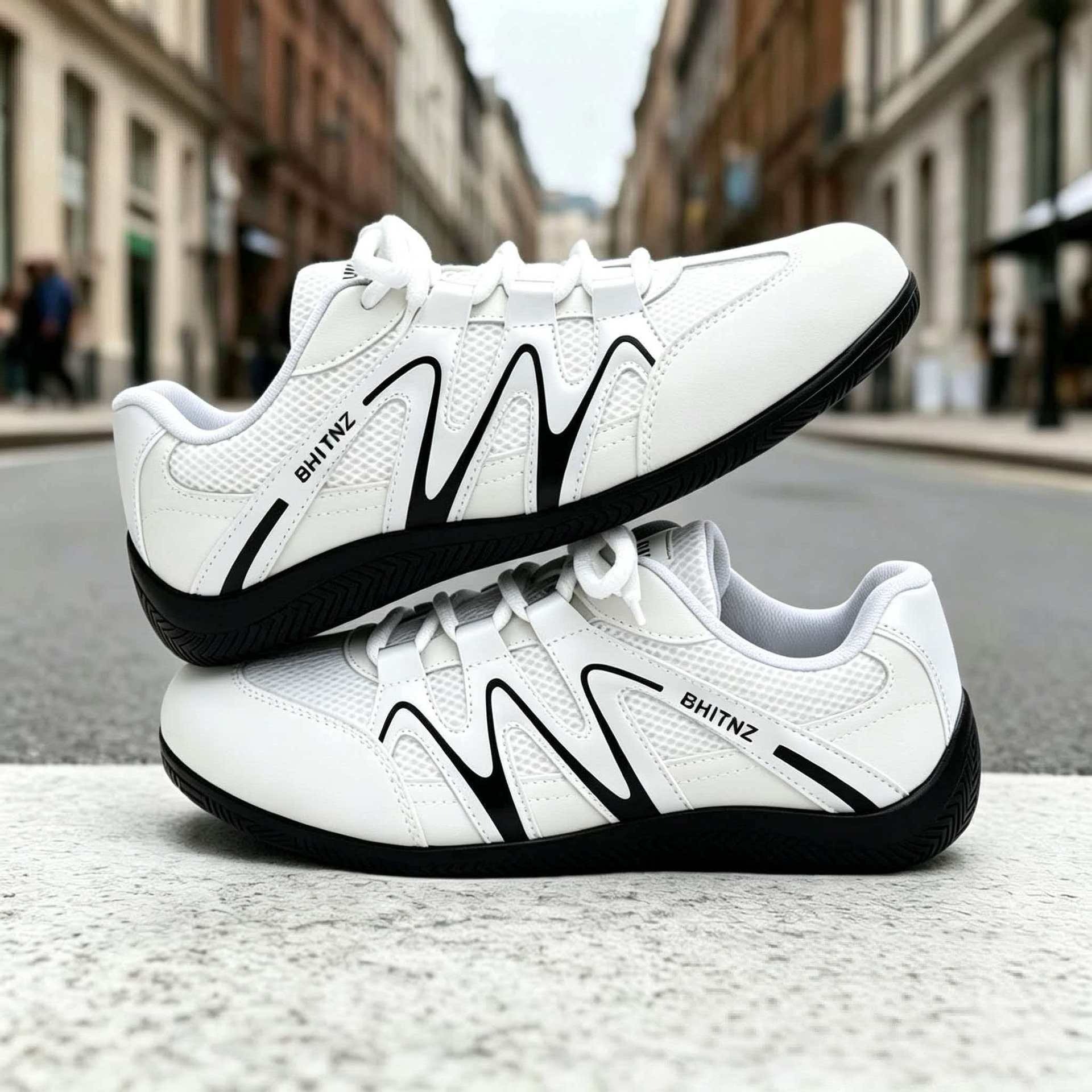 Alternative view of Women s shoes 2026 summer new style mesh breathable derby shoes sports versatile commuting non-tiring fashionable thin-soled shoes