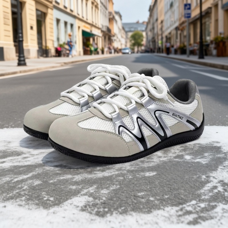 Women s shoes 2026 summer new style mesh breathable derby shoes sports versatile commuting non-tiring fashionable thin-soled shoes - Image 5