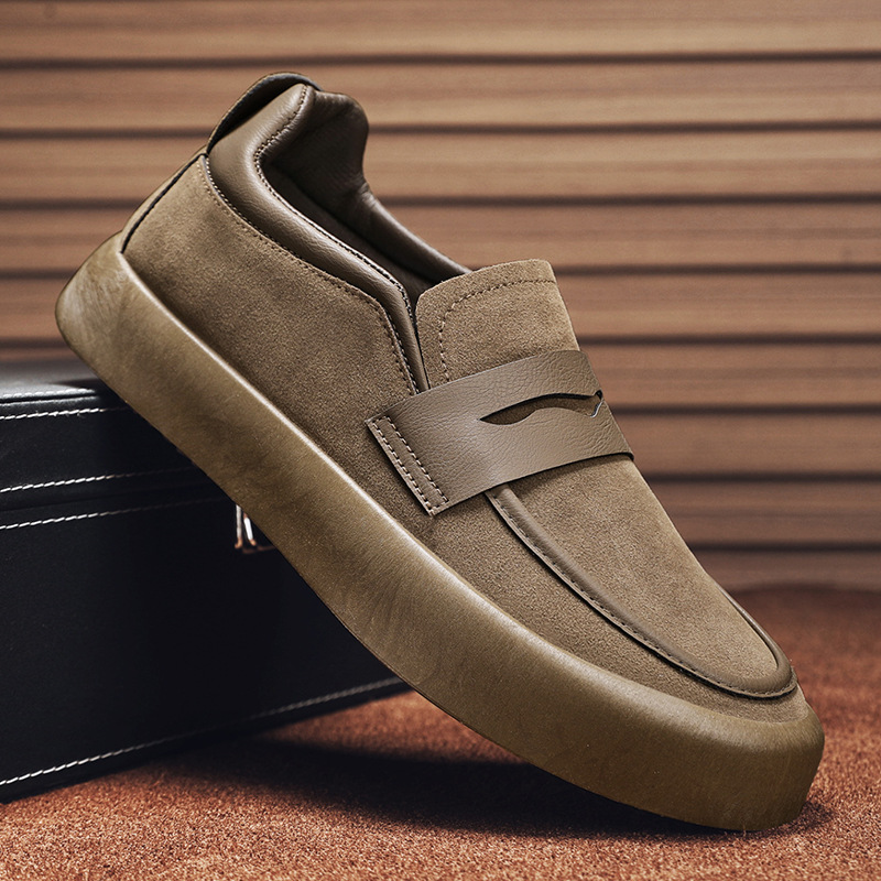 New breathable men s sneakers in Korean style fashionable casual shoes for young men trendy single shoes for summer 2026 - Image 3